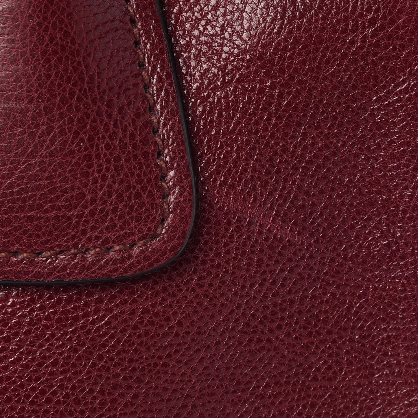 Glace Calf Twin Pocket Tote Ametista