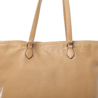 Prada Vitello Daino Tote Sughero 10 of 11