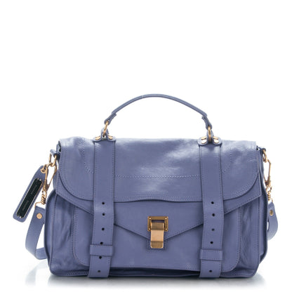 Proenza Schouler Lambskin Medium PS1 Satchel Berry 1 of 7