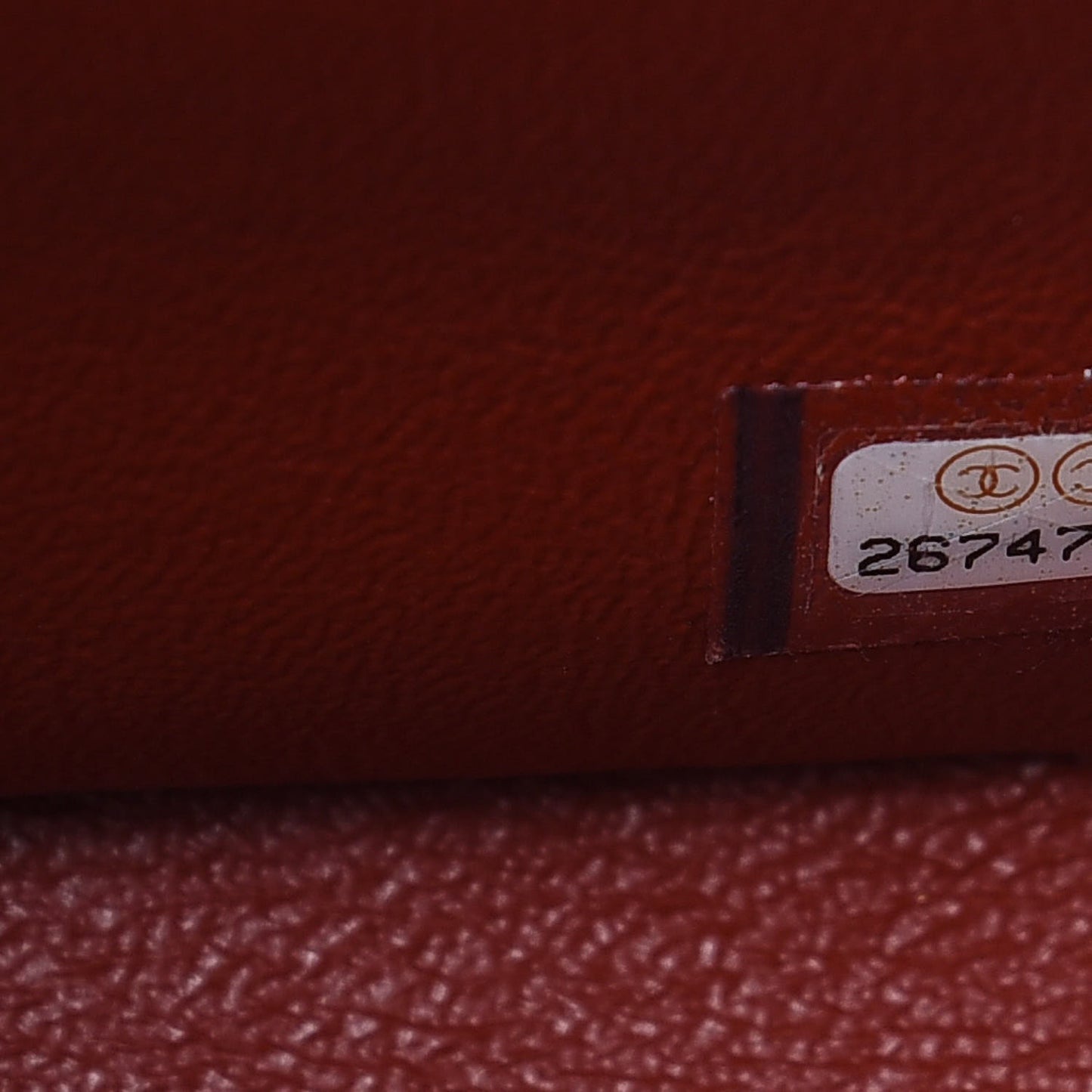 Caviar Quilted Business Affinity Backpack Dark Red