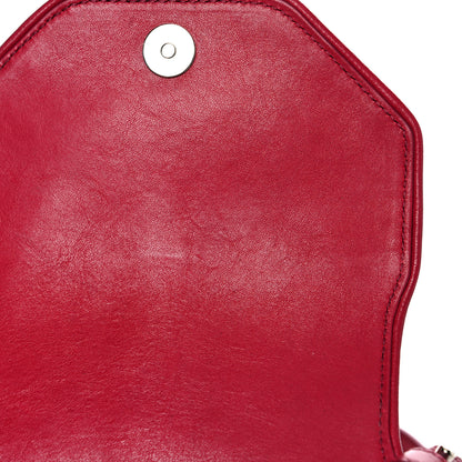 Givenchy Calfskin Small Obsedia Shoulder Bag Red 9 of 15
