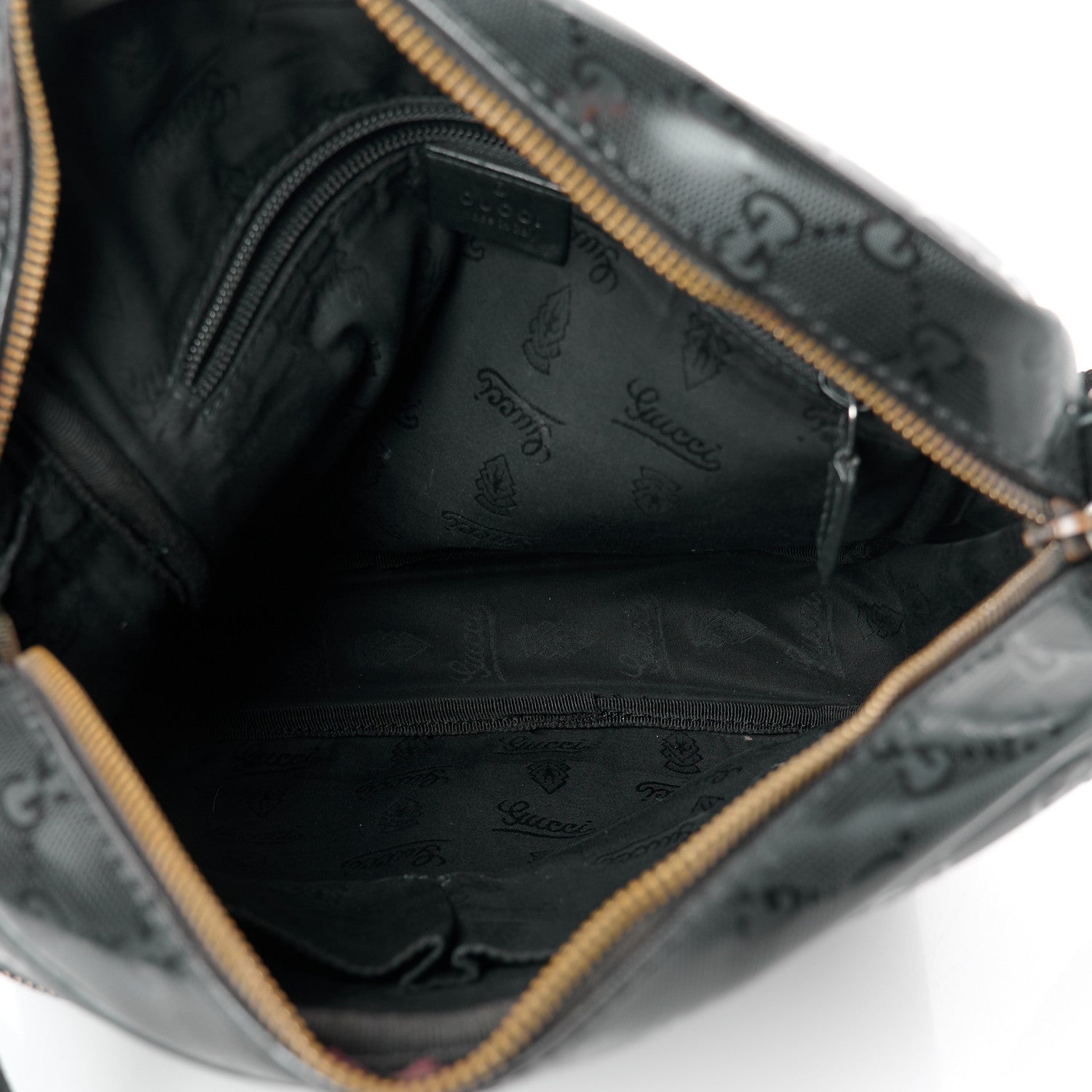 Gucci Imprime Monogram Medium Messenger Bag Black 5 of 12