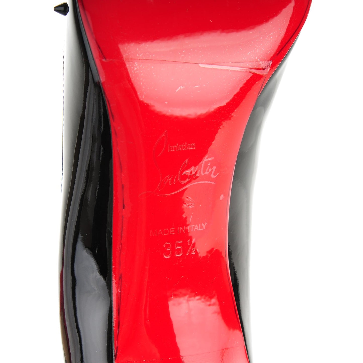Patent Goldopump Spikes 70 Pumps 35.5 Black