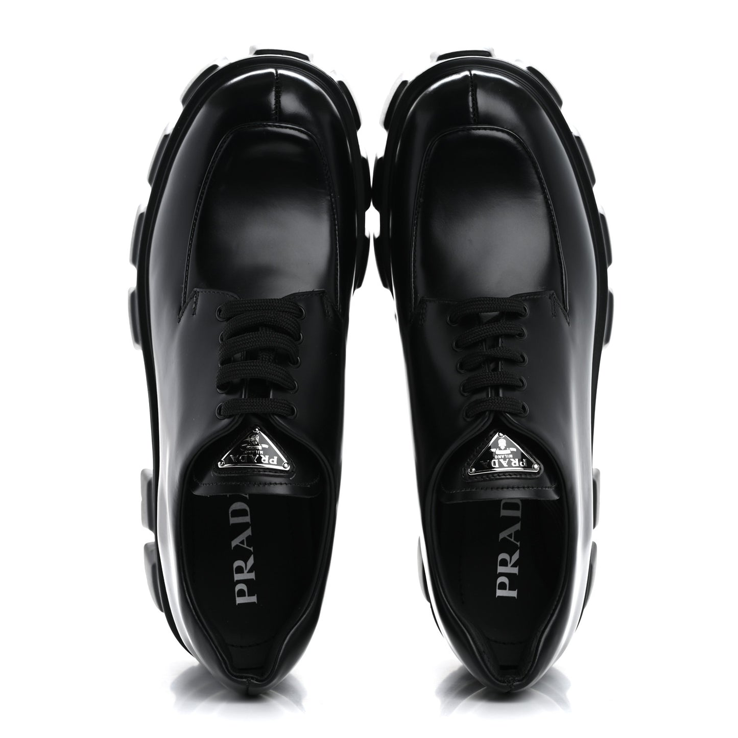 Spazzolato Rois Monolith 55mm Derby Loafers 40.5 Black