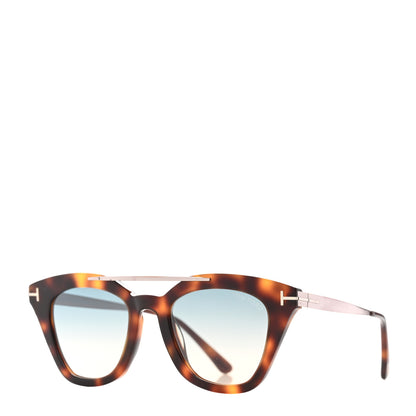 Tom Ford Acetate Anna Sunglasses TF575 Tortoise 1 of 8