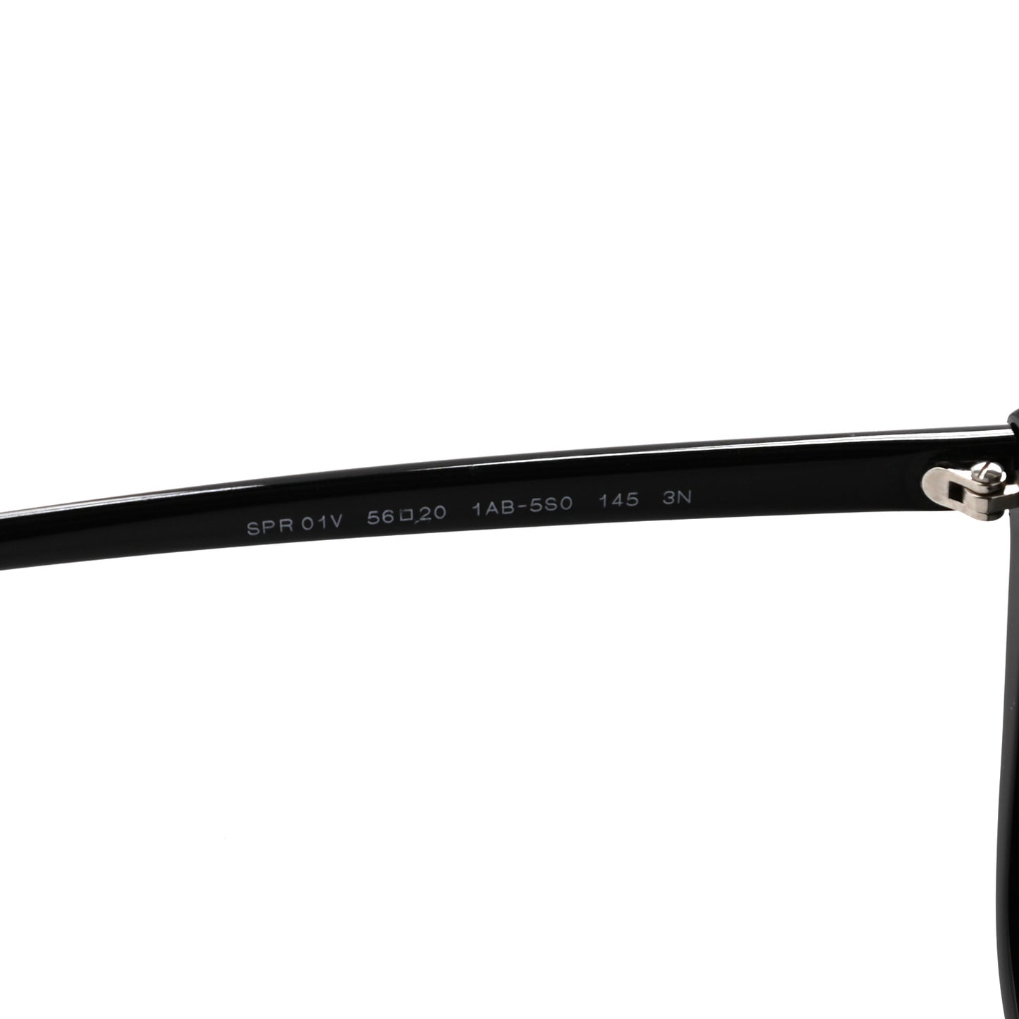 Acetate Cat Eye Sunglasses SPR 01V Black