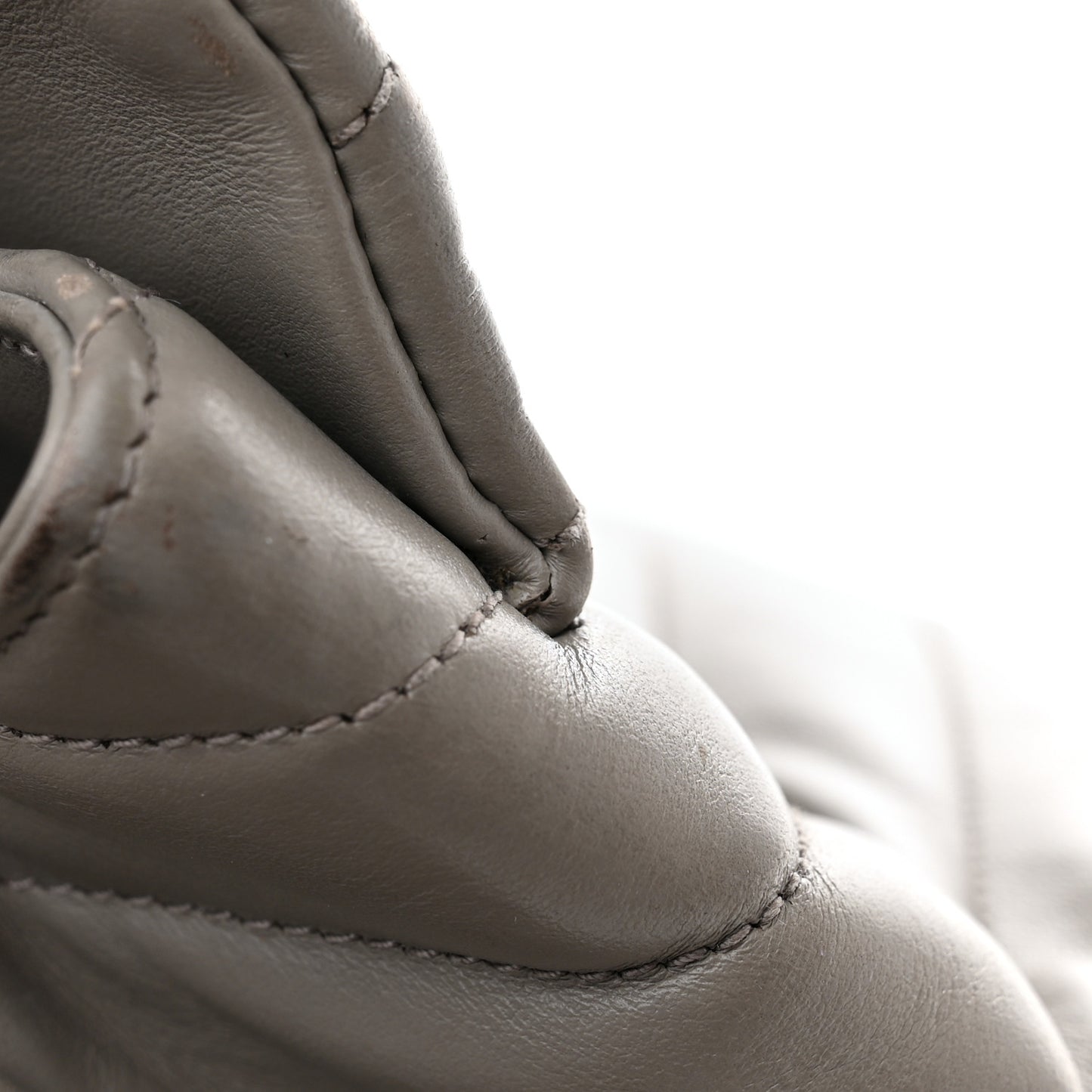 Calfskin Y Quilted Monogram Large Loulou Chain Satchel Earth