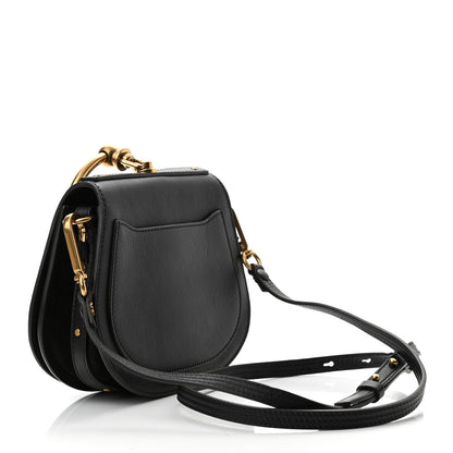 Chloe Calfskin Suede Small Nile Bracelet Bag Black 1 of 10