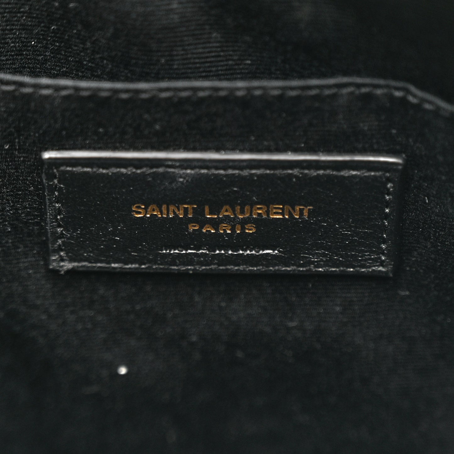 Calfskin Matelasse Monogram Lou Camera Bag Black