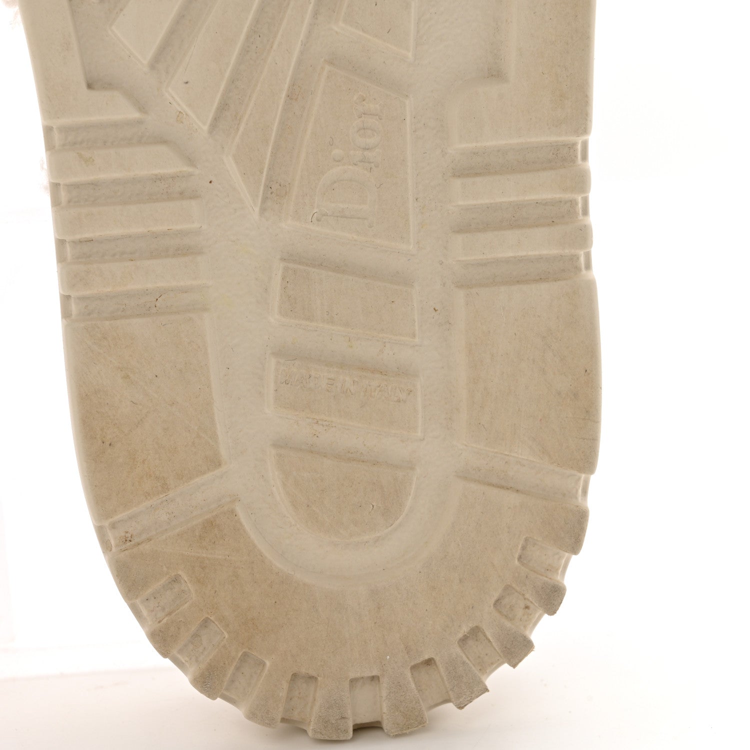 Christian Dior Shearling Canvas Lurex Embroidered Dway 10mm Slide Sandals 39 Natural Platinum 8 of 10