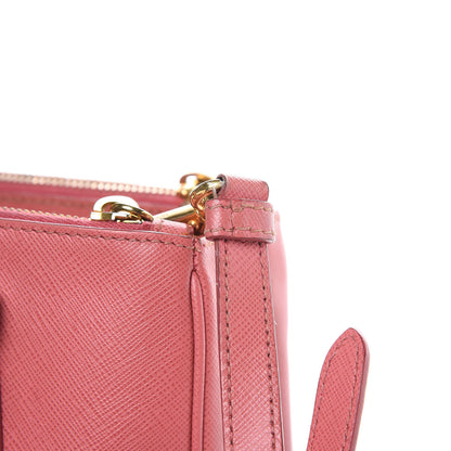 Prada Saffiano Small Galleria Double Zip Tote Tamaris 16 of 17