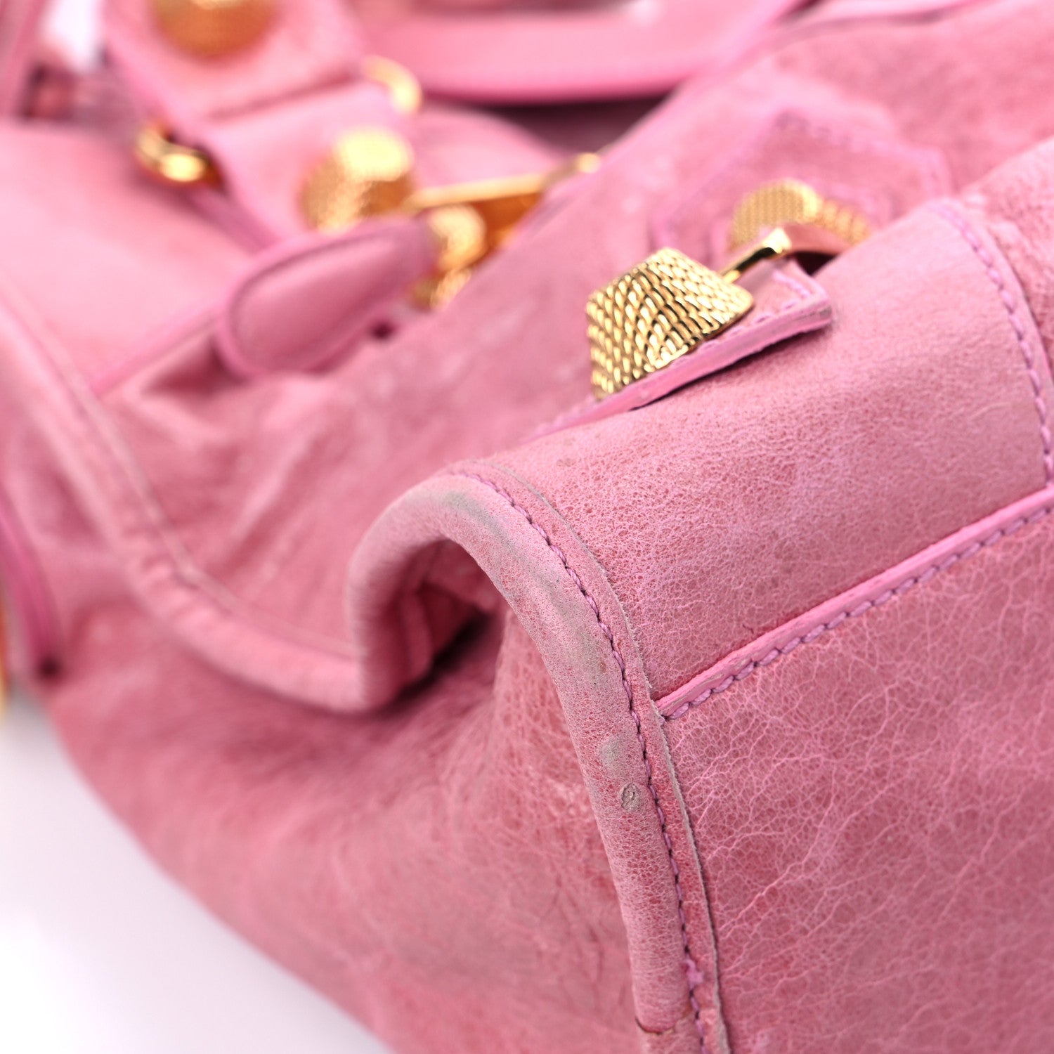 Balenciaga Agneau Giant 21 Gold Hardware City Framboise 6 of 22