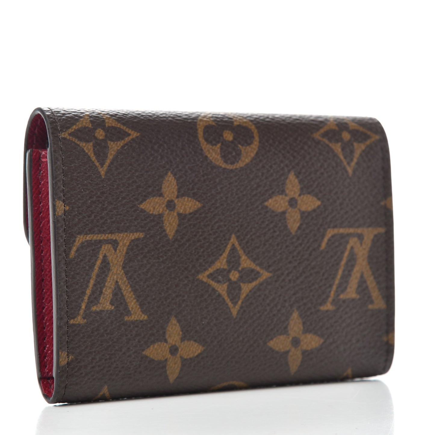 Monogram Rosalie Coin Purse Fuchsia
