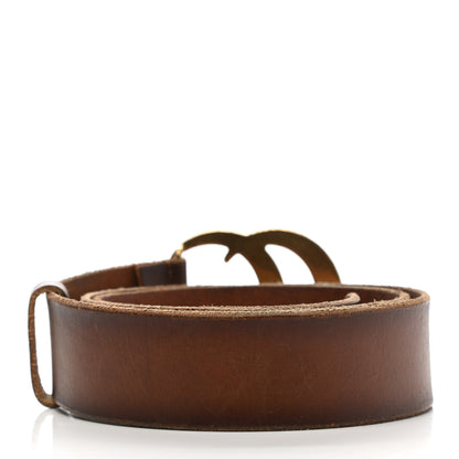 Gucci Faded Calfskin Double G 40mm Belt 90 36 Cuir 2 of 5