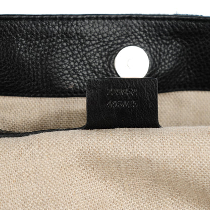 Gucci Monogram Medium Icon Bit Tote Black 7 of 7