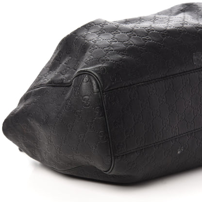 Gucci Guccissima Large Sukey Tote Black 6 of 14