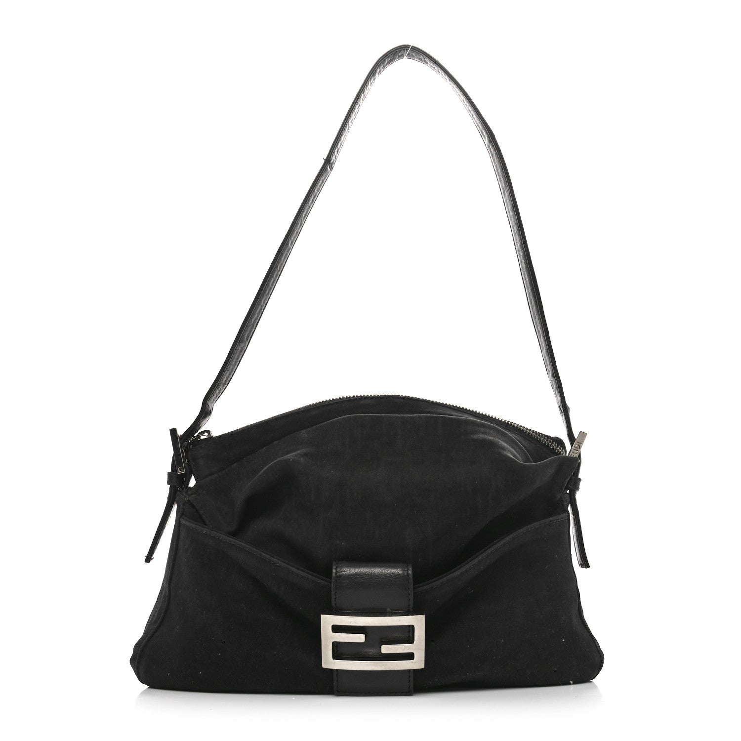 Fendi Neoprene Baguette Black 1 of 11