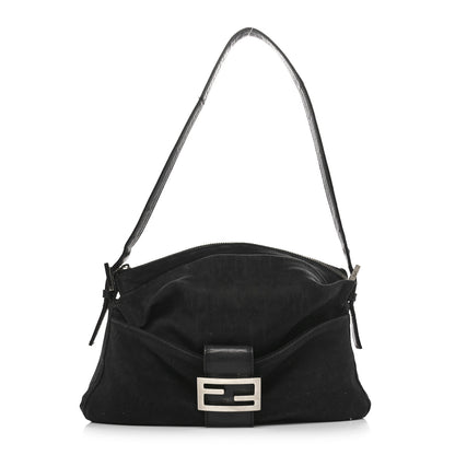 Fendi Neoprene Baguette Black 1 of 11
