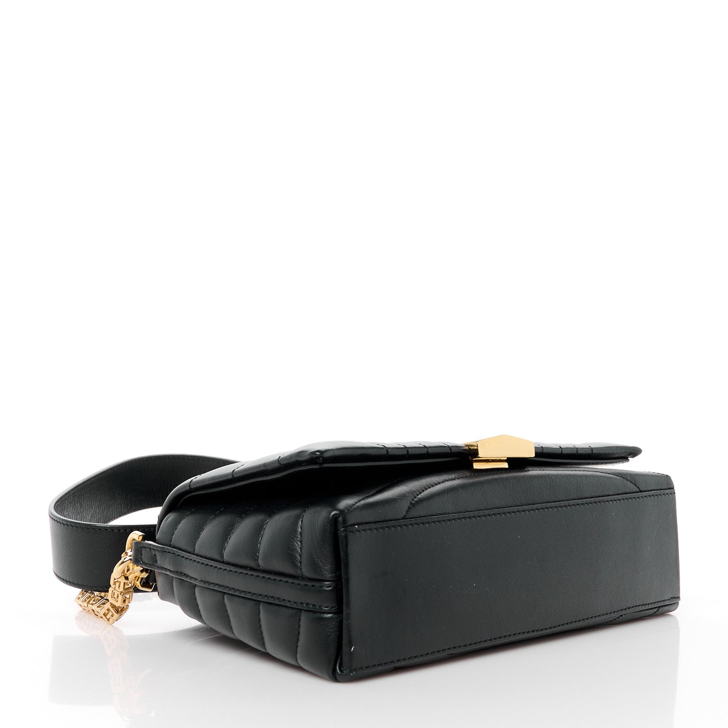 Calfskin Quilted Small 4G Shoulder Bag Black