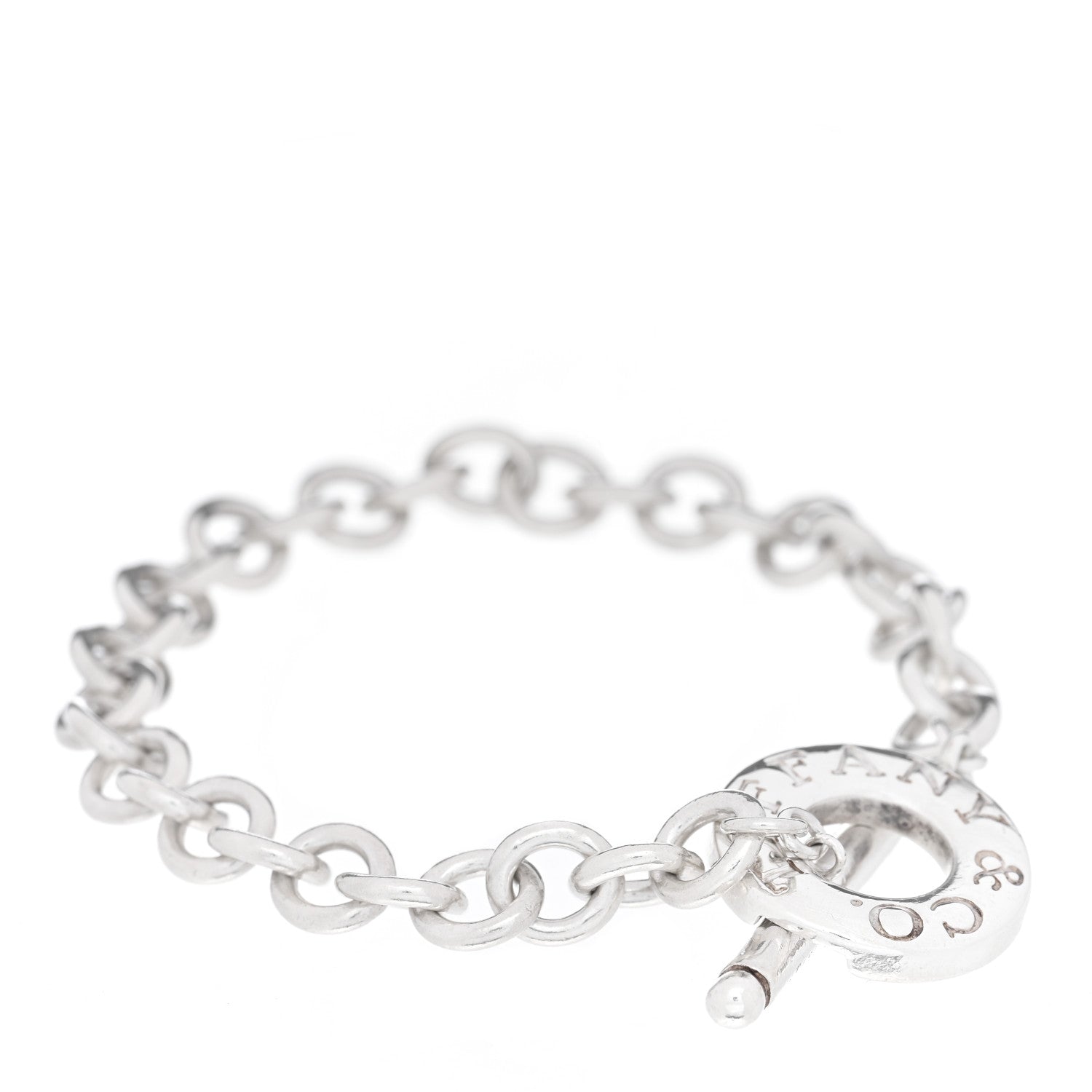 Tiffany Sterling Silver Toggle Bracelet 1 of 3