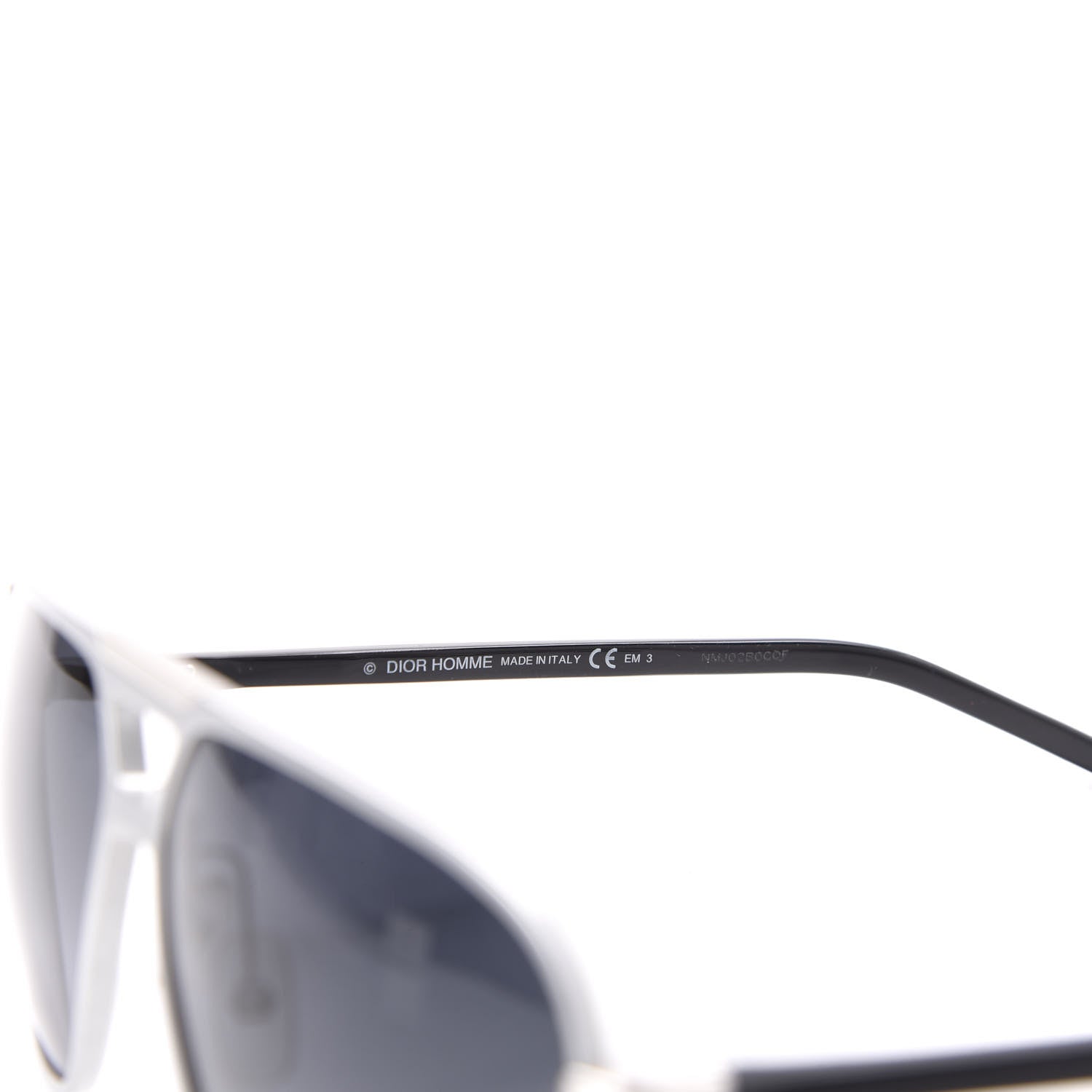 Christian Dior HOMME Aluminum Aviator Sunglasses Silver 5 of 7