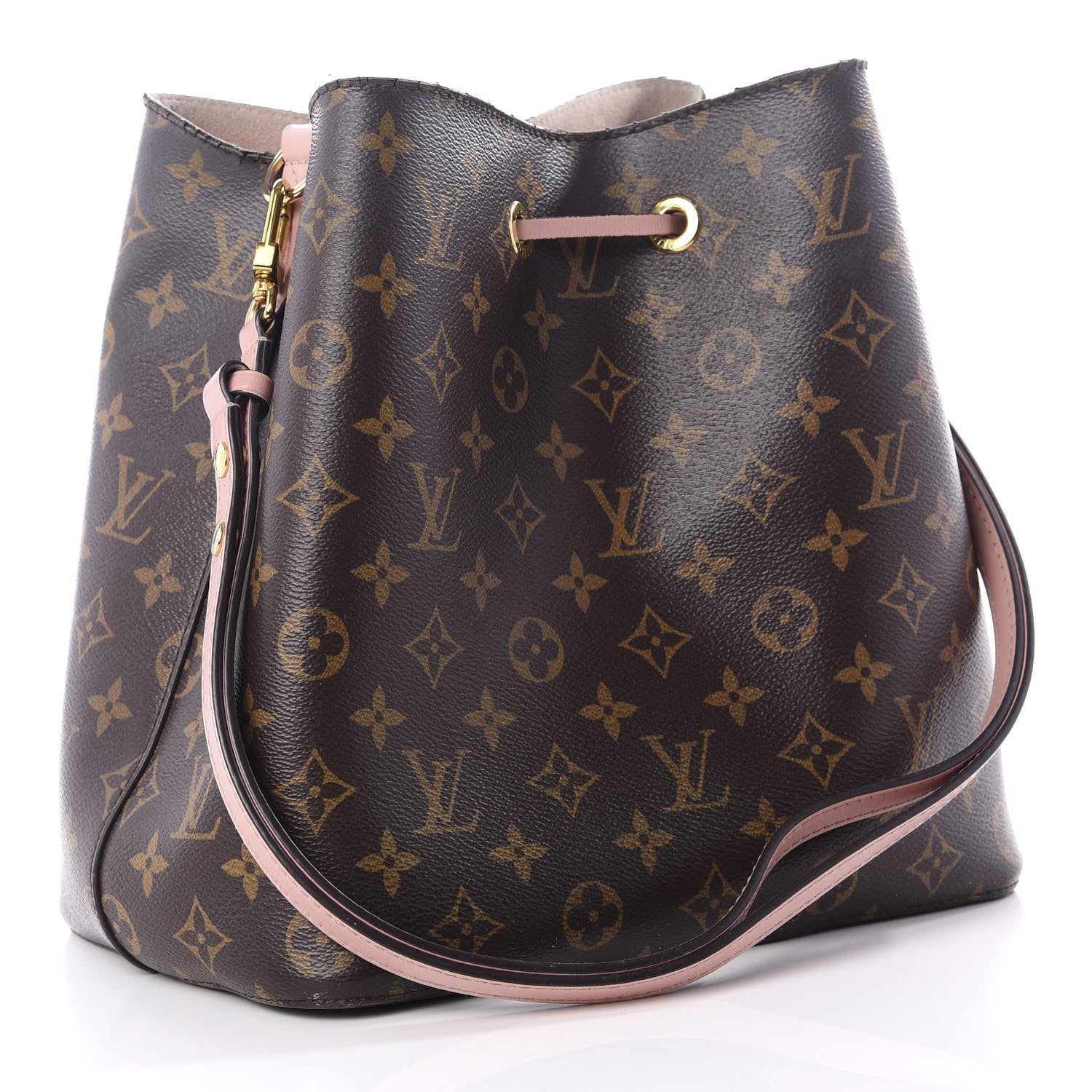 Louis Vuitton Monogram Neonoe MM Rose Poudre 2 of 16
