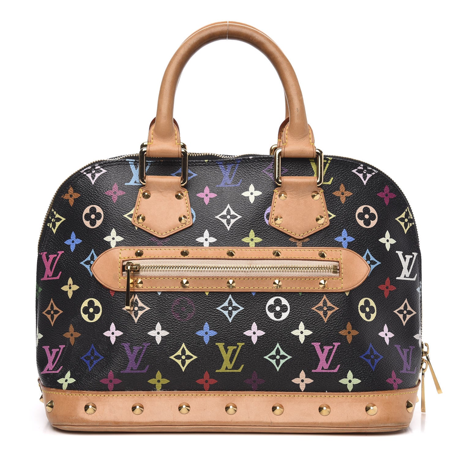Louis Vuitton Monogram Multicolor Alma Black 1 of 17
