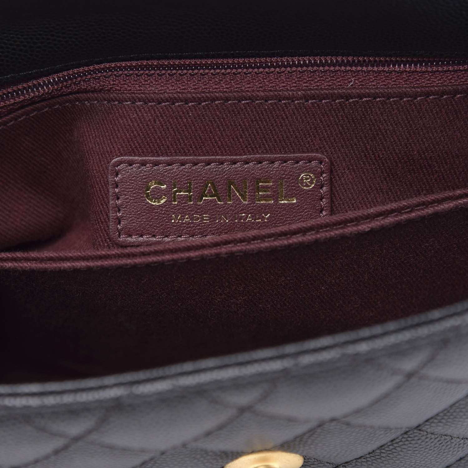 Chanel Caviar Quilted Mini Coco Handle Flap Black 6 of 11