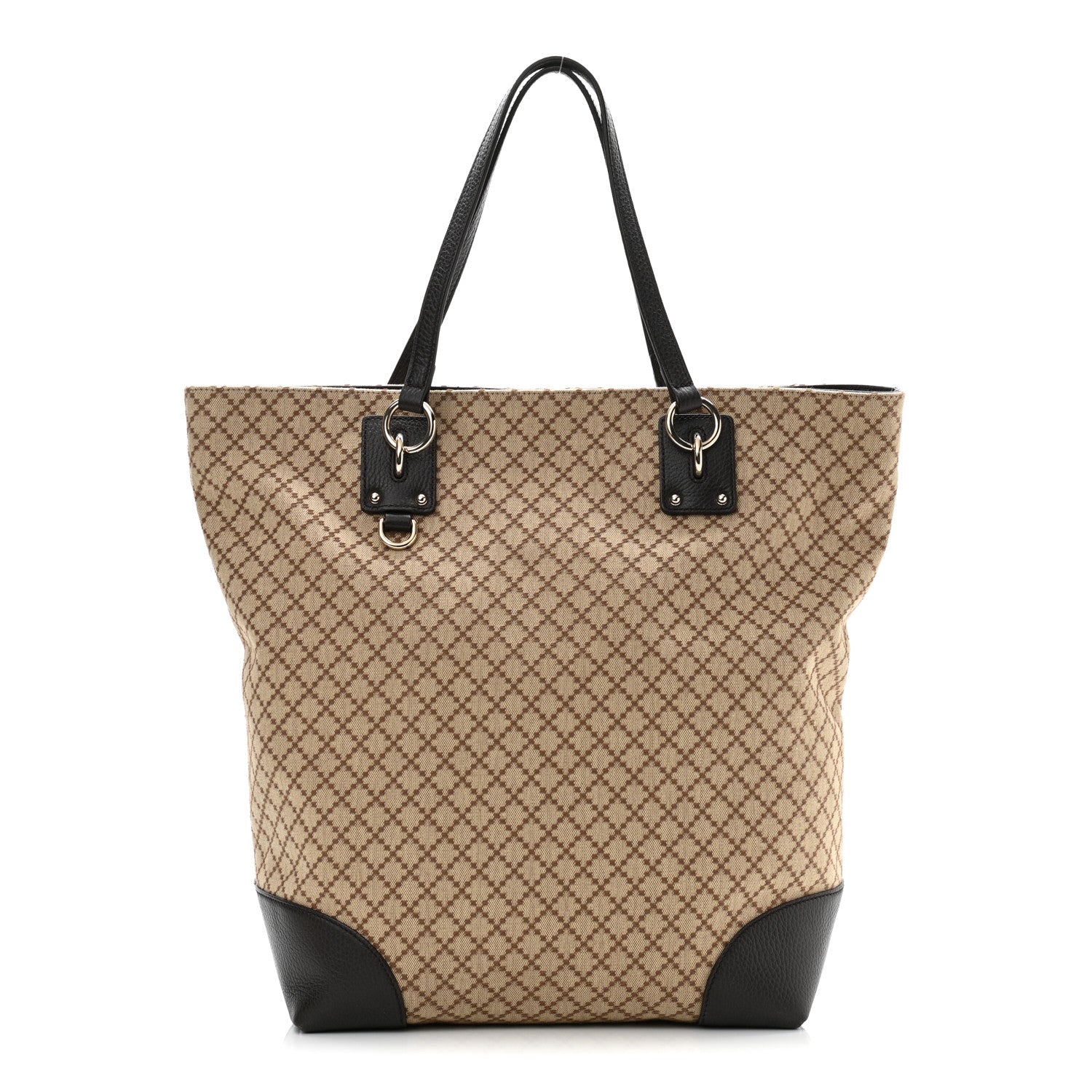 Gucci Diamante Medium Vertical Tote Dark Brown 2 of 19