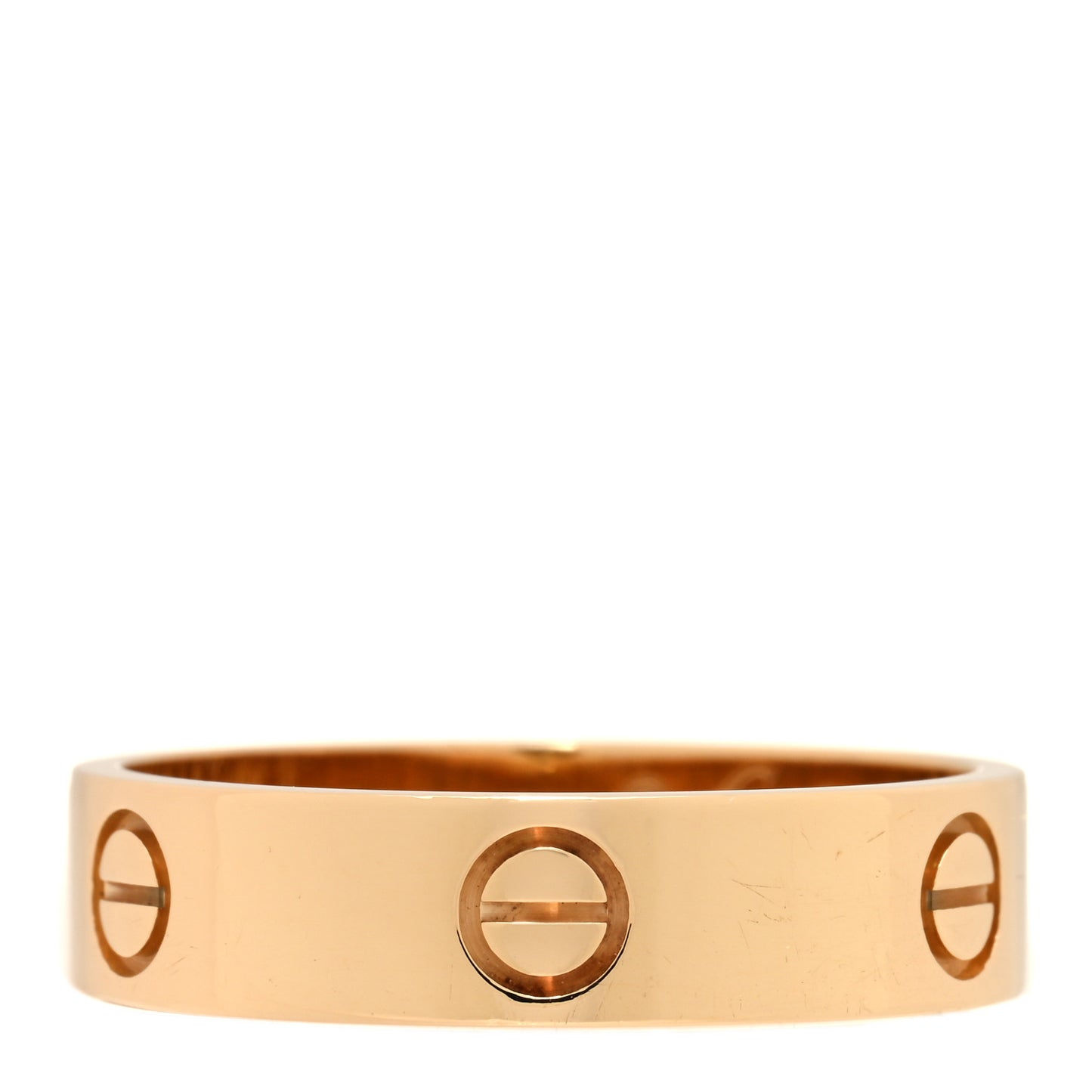 18K Yellow Gold 5.5mm LOVE Ring 64 10.75