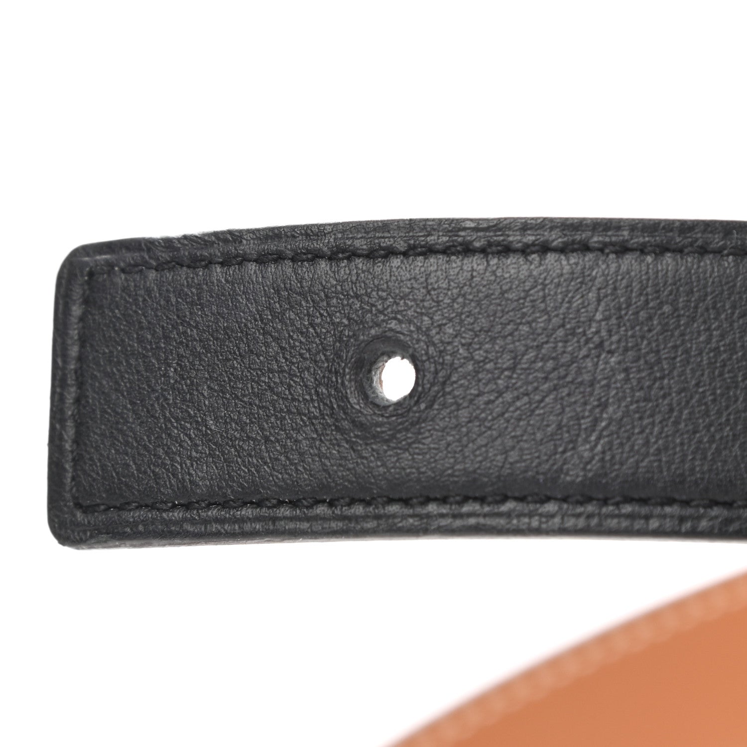 Hermes Swift Epsom 24mm Constance H Belt 70 Black Gold 4 of 8
