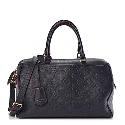 Louis Vuitton Empreinte Speedy Bandouliere 30 NM Marine Rouge 1 of 14