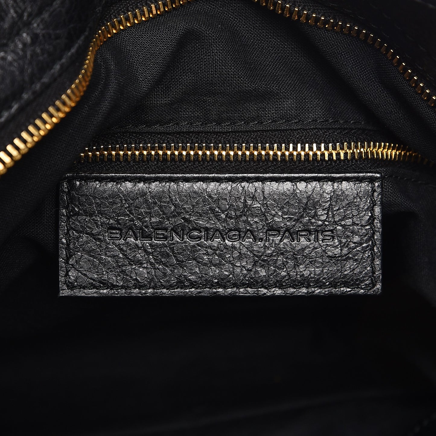 Agneau Giant 12 Gold Hardware Town Black
