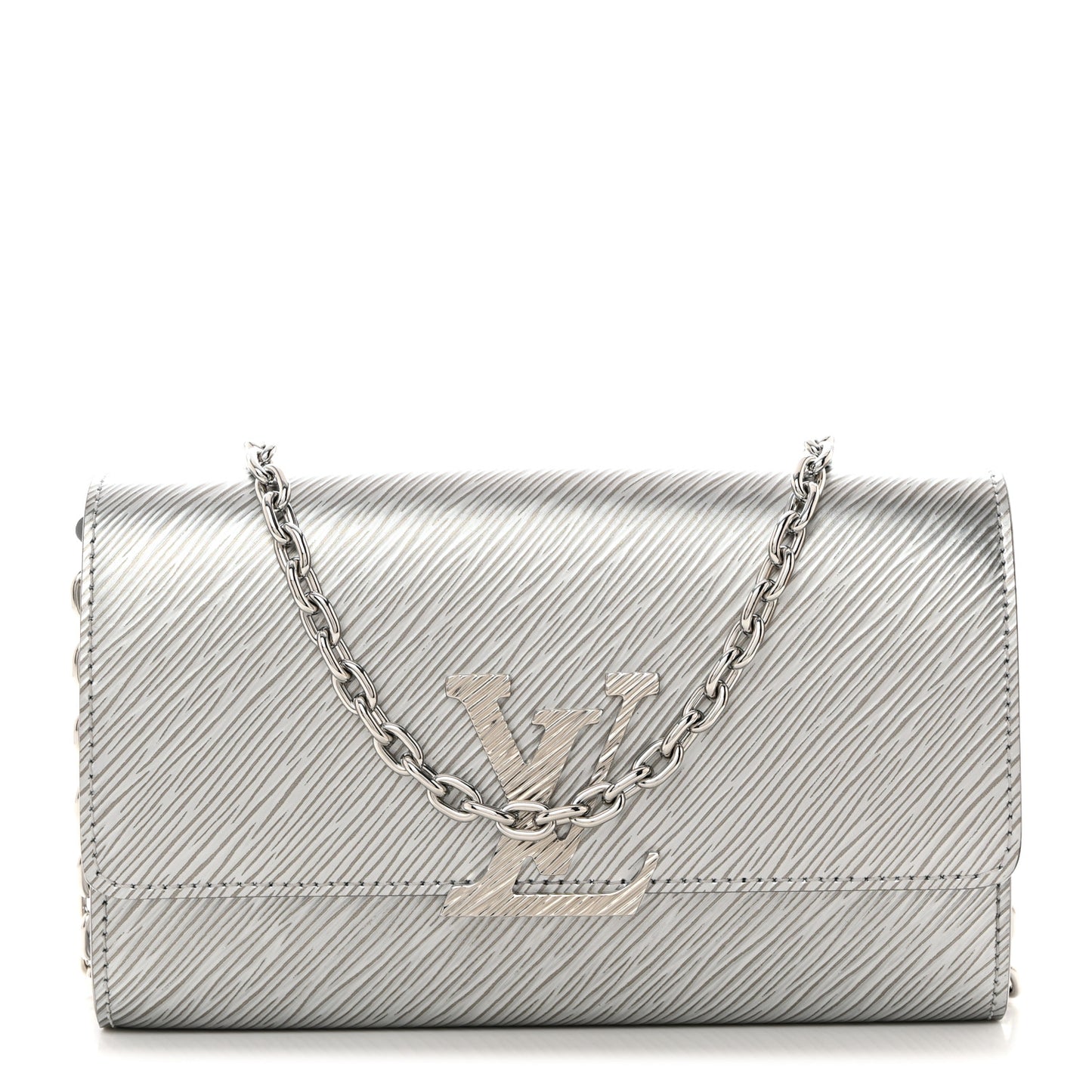 Epi Pochette Louise NM Silver