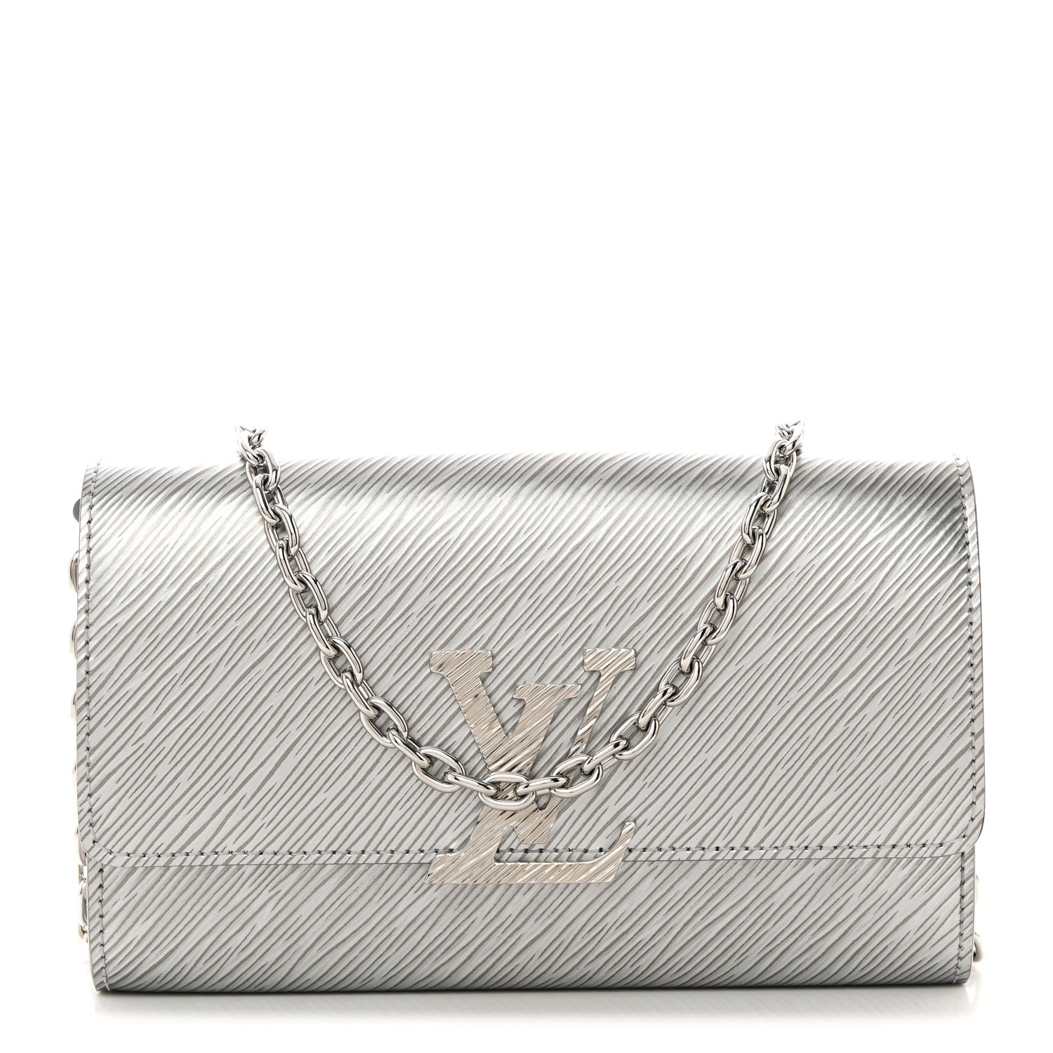 Louis Vuitton Epi Pochette Louise NM Silver 1 of 9