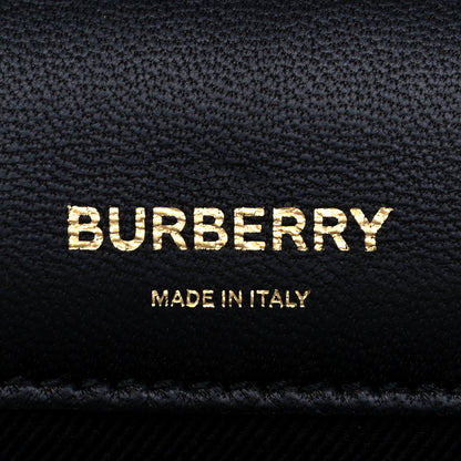 Burberry Patent Quilted Horseferry Print Small Lola Bag Black 6 of 12