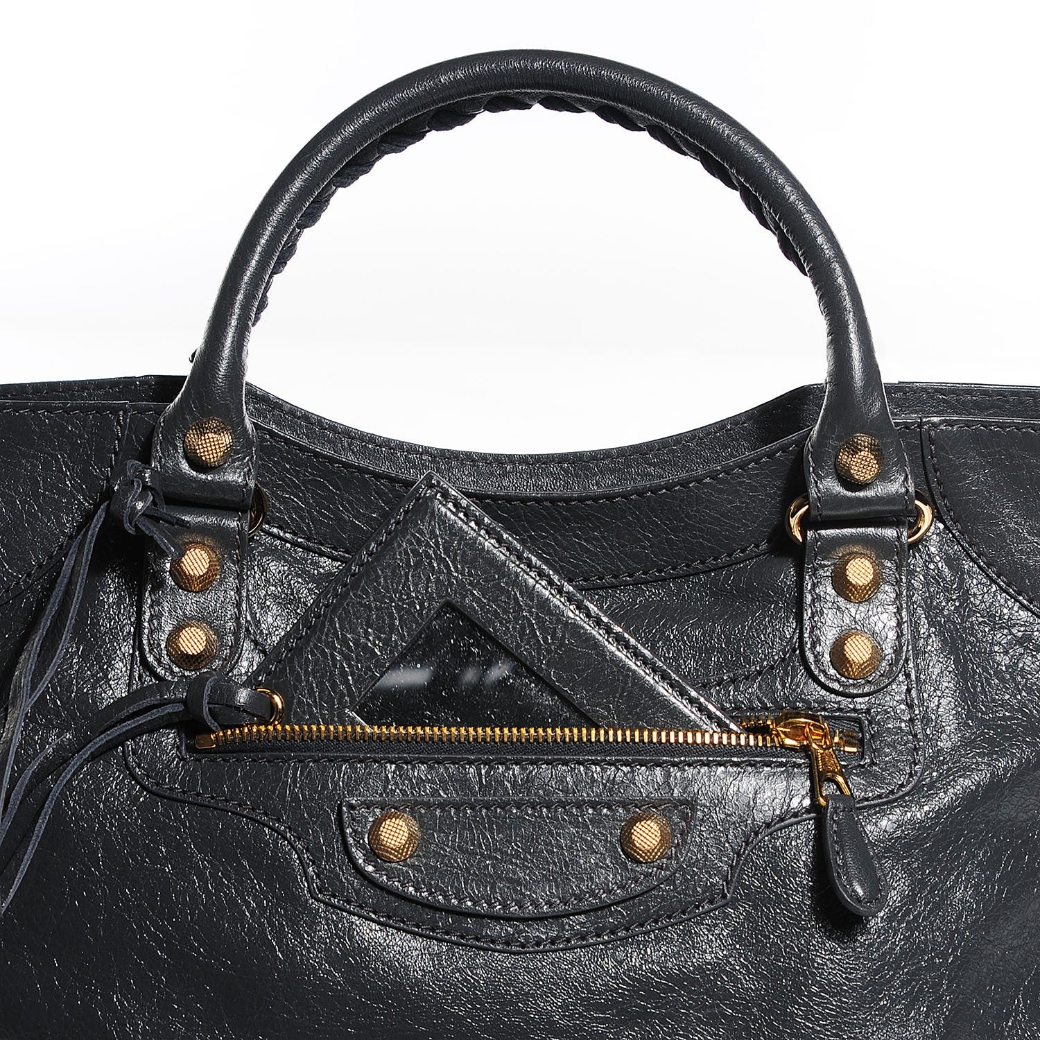 Balenciaga Agneau Giant 12 Gold Hardware Velo Gris Fossile Anthracite 13 of 14
