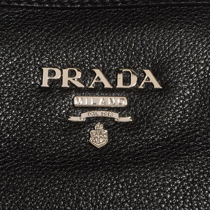 Prada Vitello Daino Tote Nero Black 11 of 11