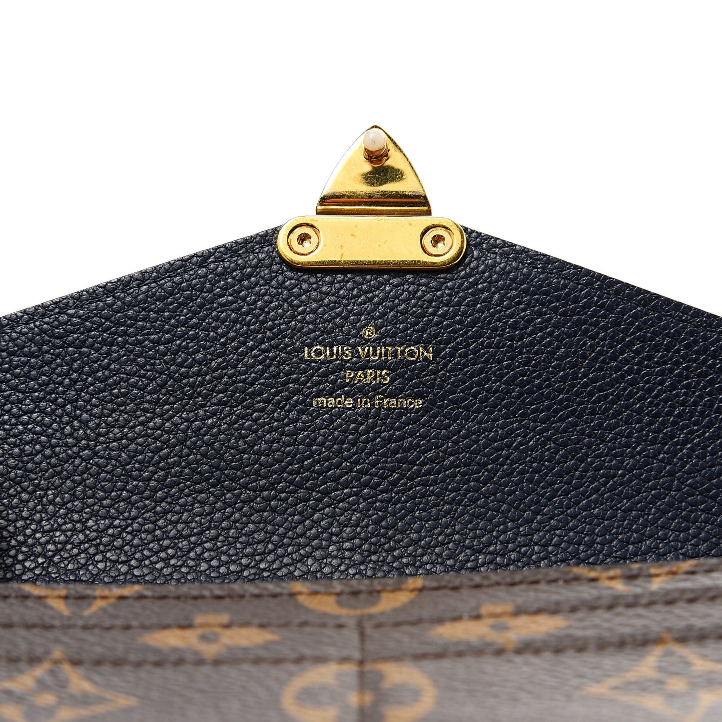Monogram Pallas Wallet Blue Marine