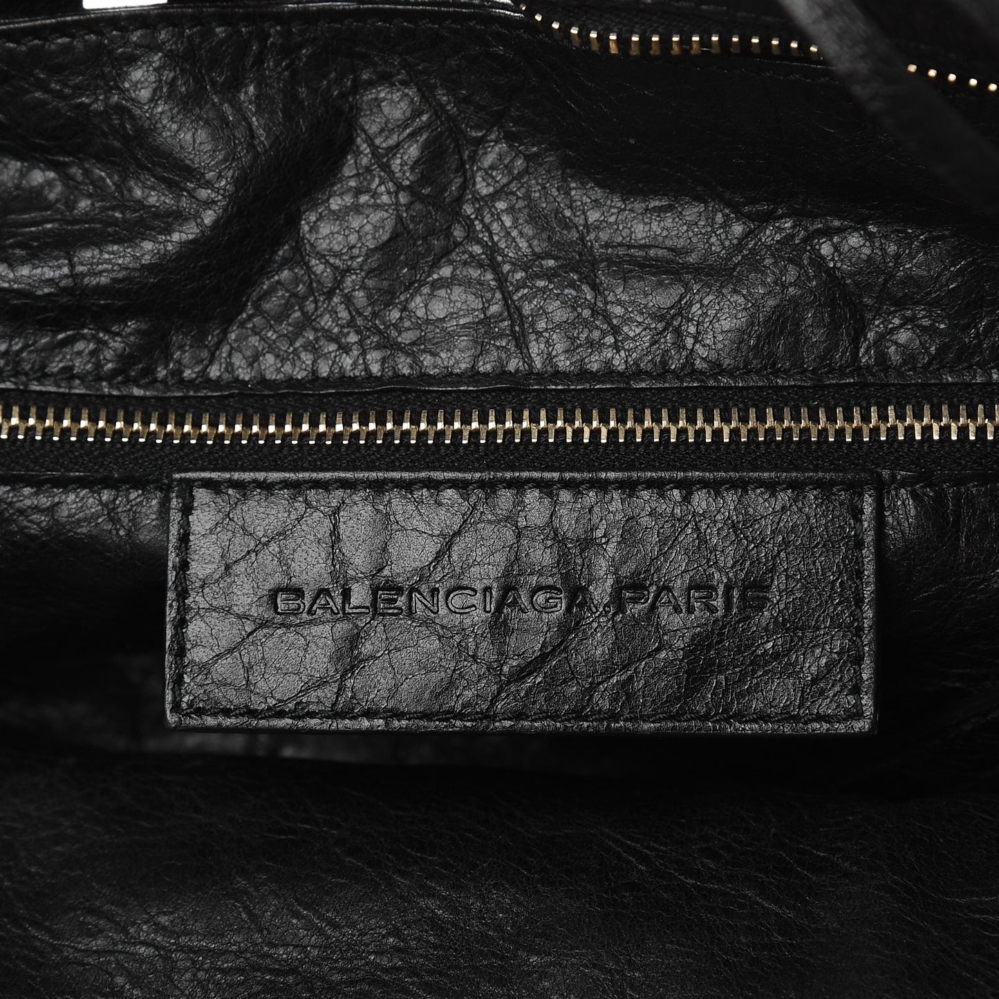 Agneau Classic Hardware Perforated Dot City Black