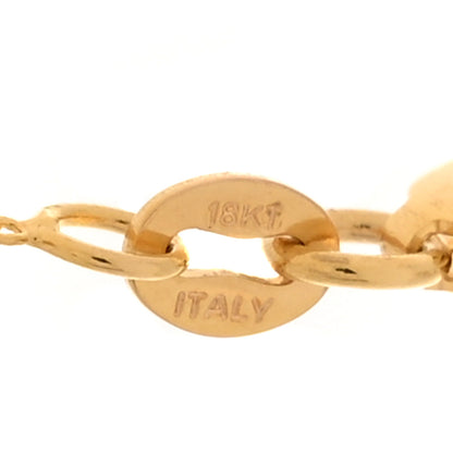 Roberto Coin 18K Yellow Gold Tiny Treasures Key Pendant Necklace 5 of 6