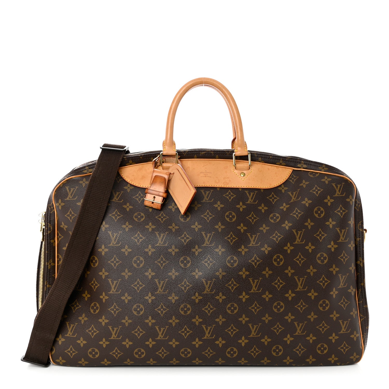 Louis Vuitton Monogram Alize 2 Compartment Luggage Travel Bag 1 of 11