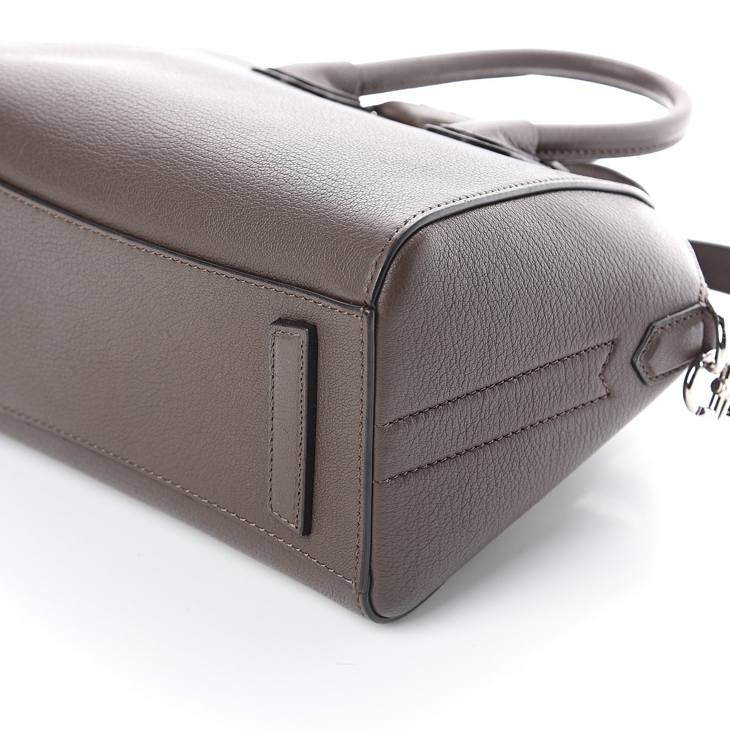 Givenchy Sugar Goatskin Mini Antigona Heather Grey 9 of 9