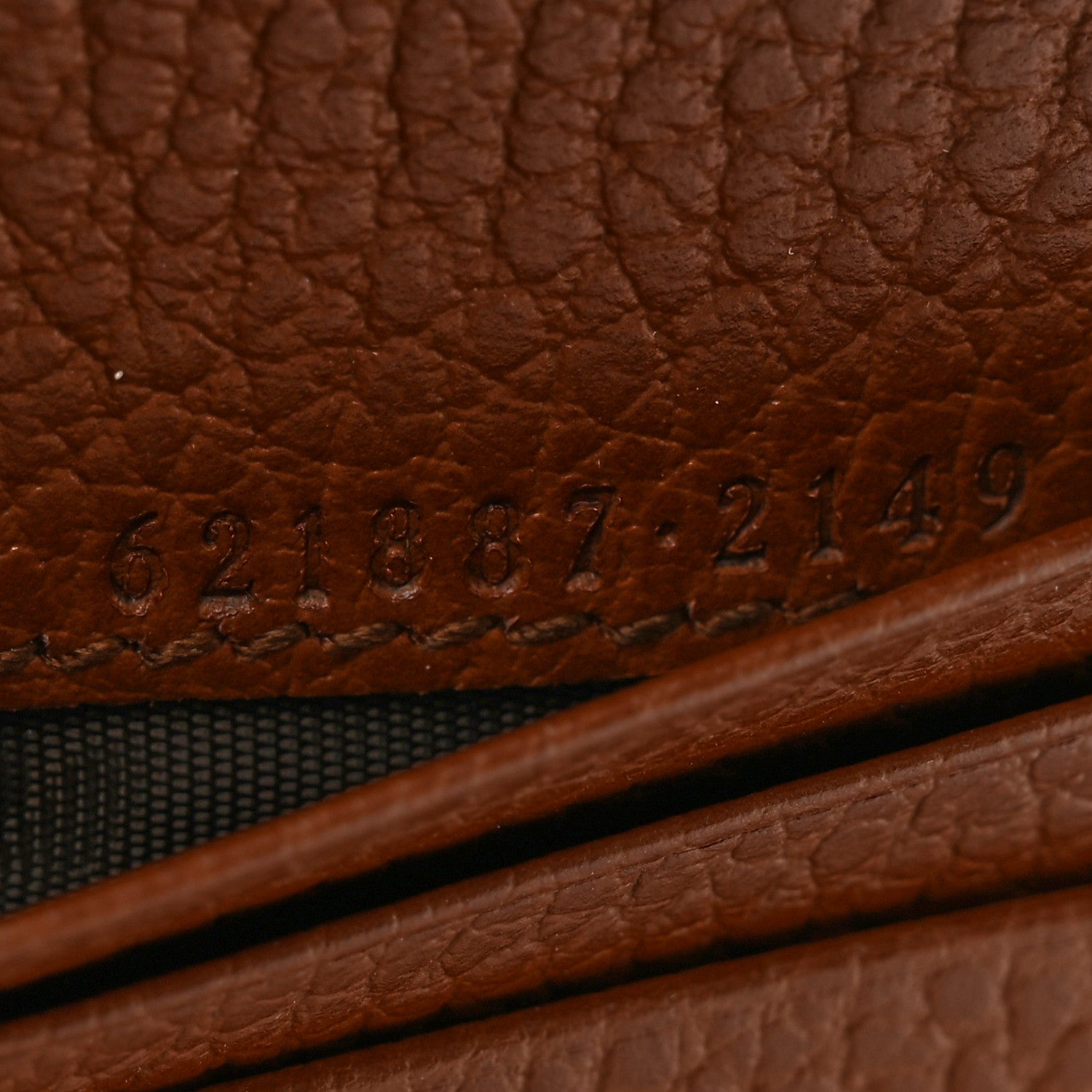 Gucci New Denim GG Monogram Dollar Calfskin Horsebit 1955 Card Case Wallet Blue Tea Cuir Epilog 7 of 7