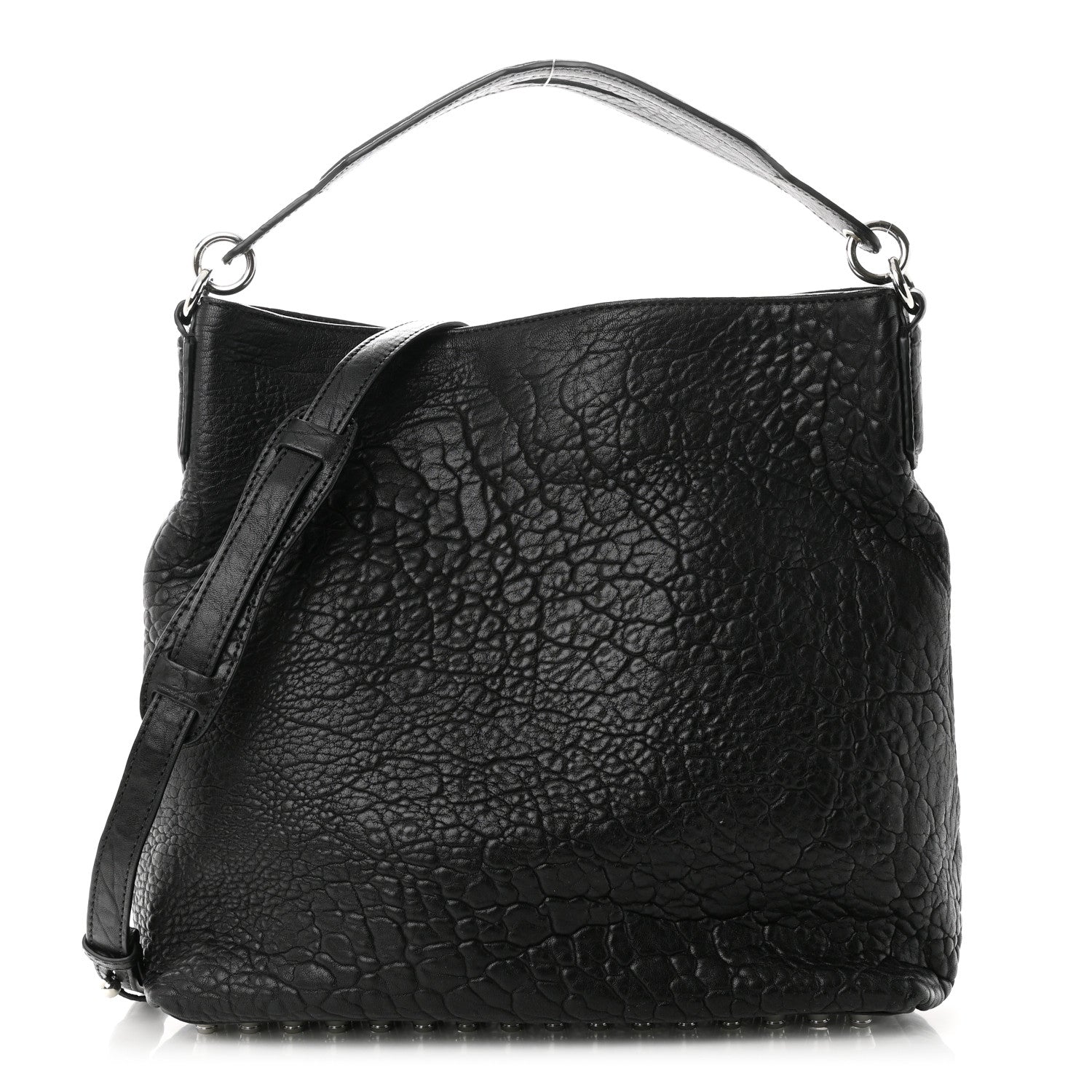 Alexander Wang Pebbled Lambskin Darcy Hobo Black 1 of 9