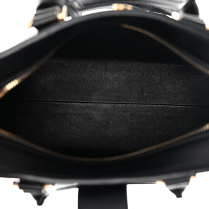 Saint Laurent Calfskin Monogram Baby Cabas Black 5 of 12