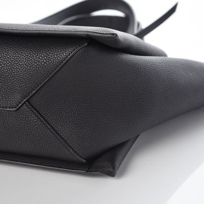 Celine Baby Grained Calfskin Medium Tri-Fold Bag Black 11 of 11