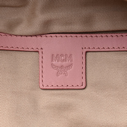 MCM Visetos Medium Fursten Belt Bag Pink 6 of 9