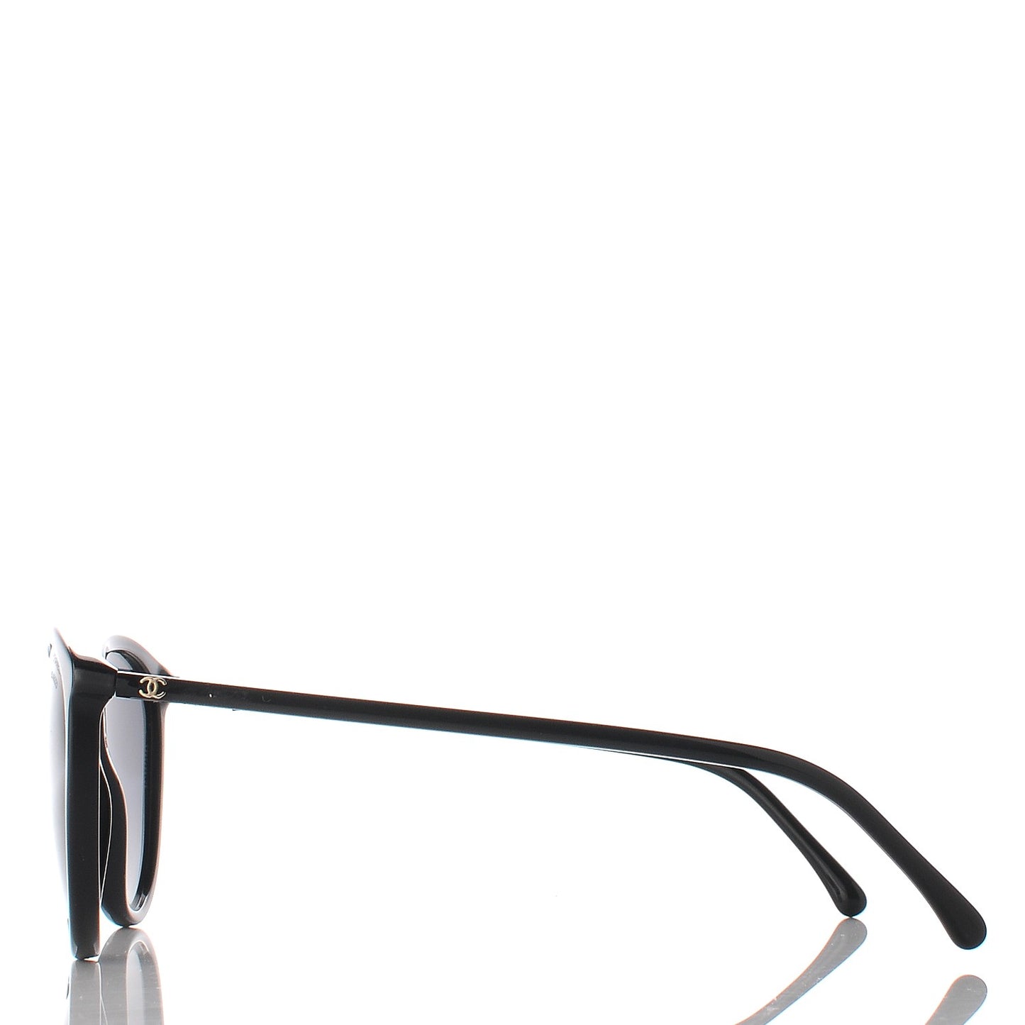 Acetate Polarized Butterfly Winter Sunglasses 5382 Black