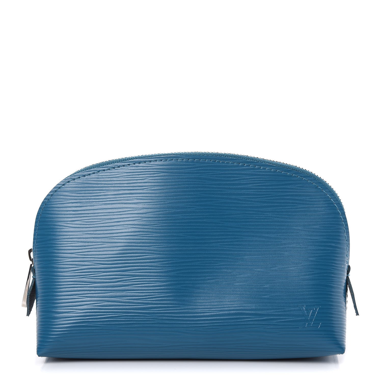 Louis Vuitton Epi Cosmetic Pouch Cyan 1 of 10